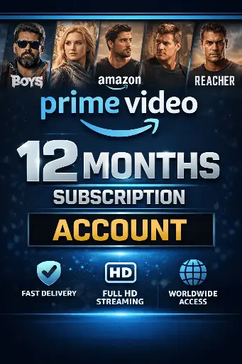 Amazon Prime Video 12 Months Subscription